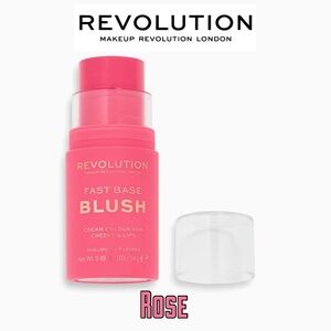 Rose • Makeup Revolution Fast Base Blush Stick • 0.49oz New & Sealed